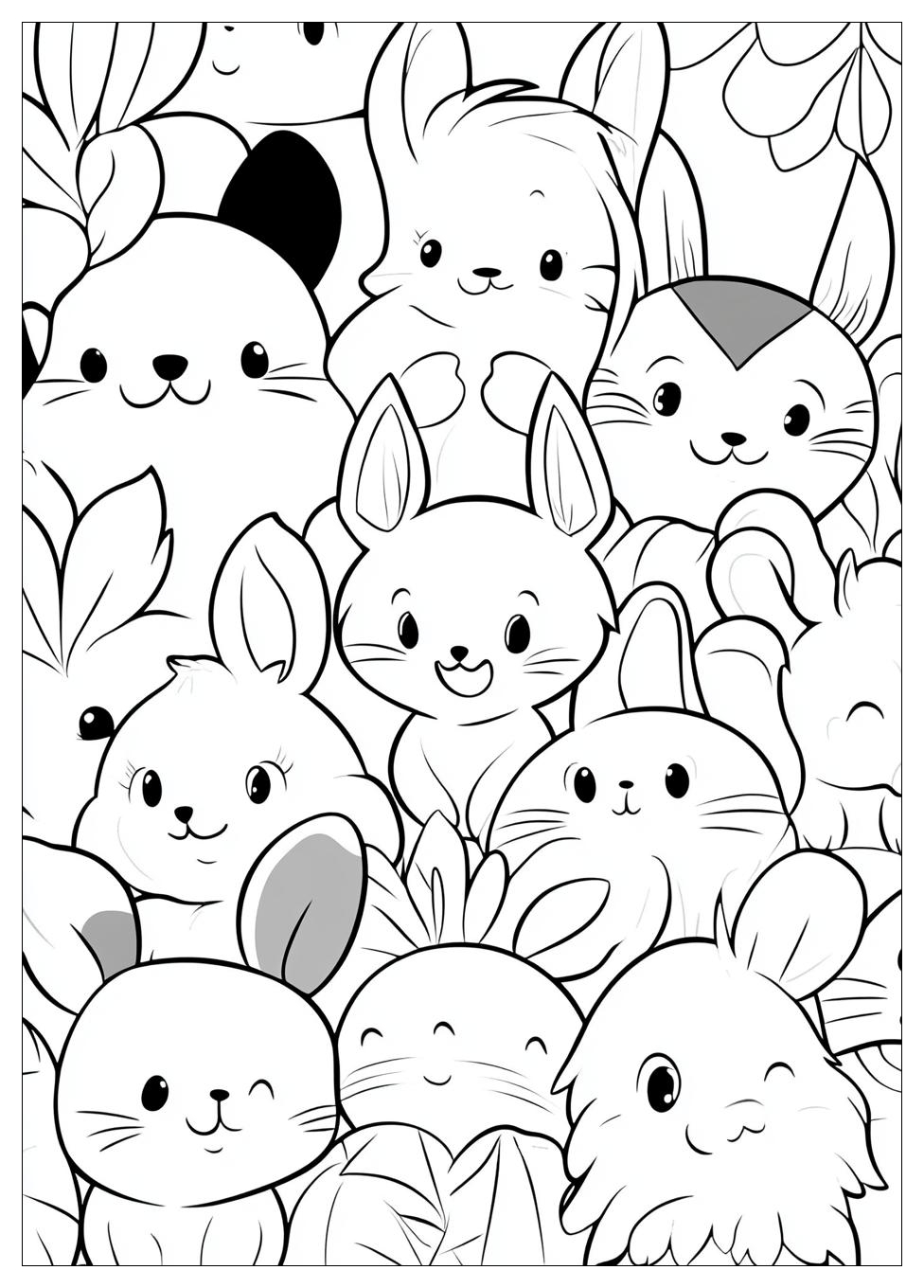 Smiling Critters Coloring Pages-6