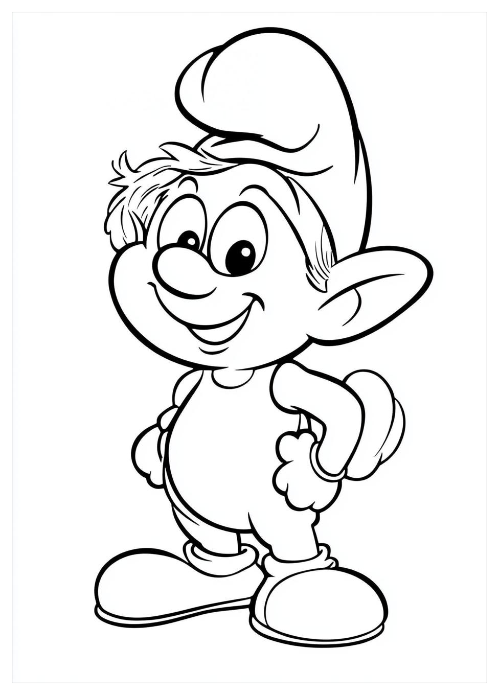 Smurf Coloring Pages-2