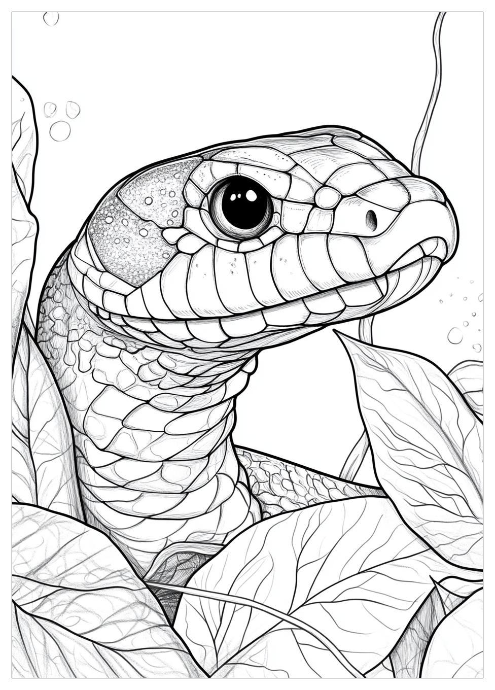 Snake Coloring Pages-10