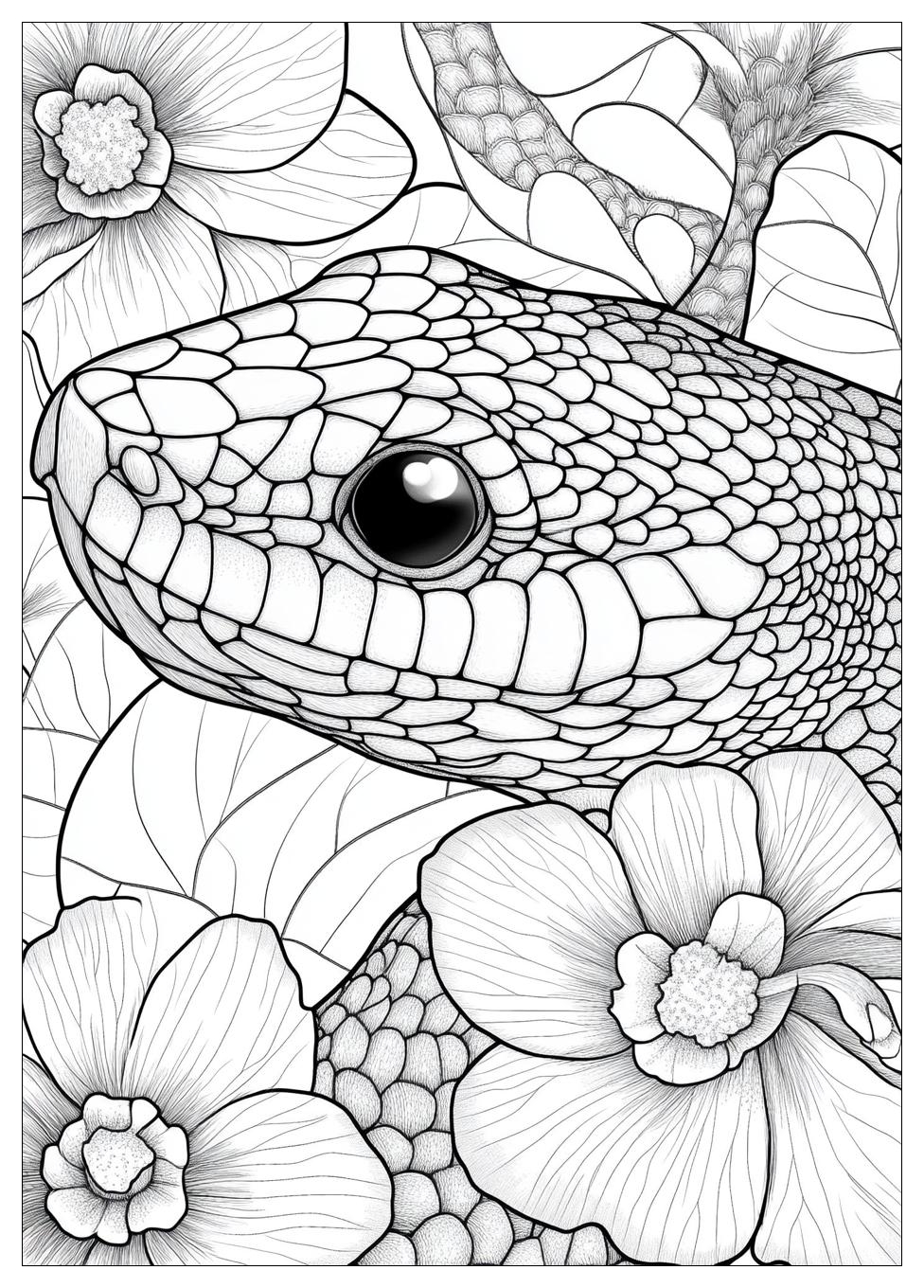 Snake Coloring Pages-18