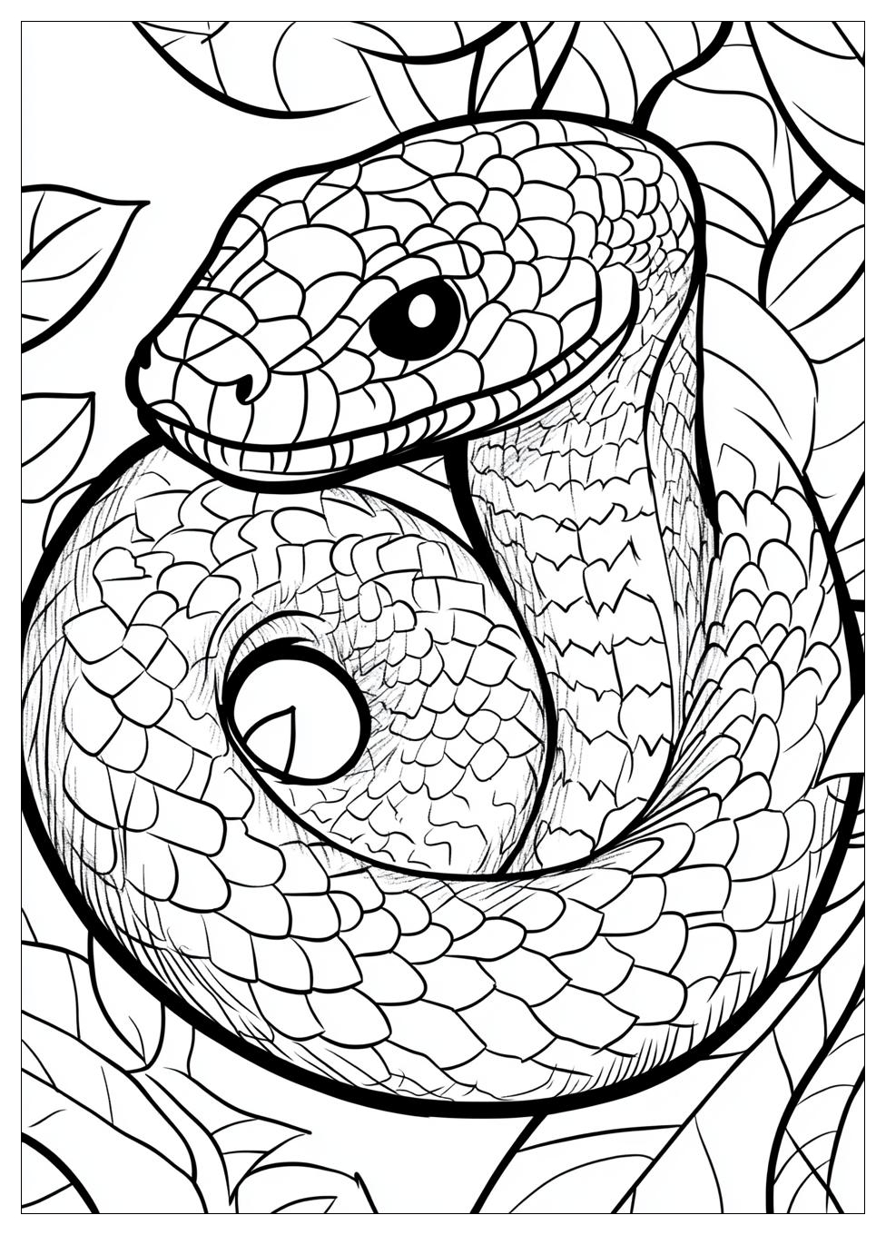 Snake Coloring Pages-3