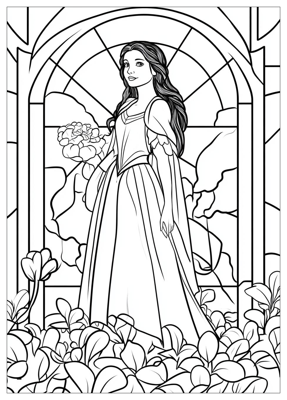 Snow White Coloring Pages-11