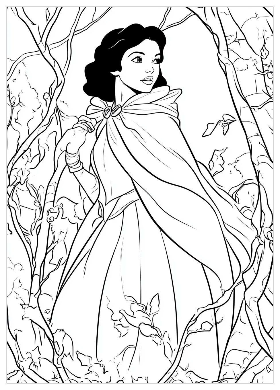Snow White Coloring Pages-12