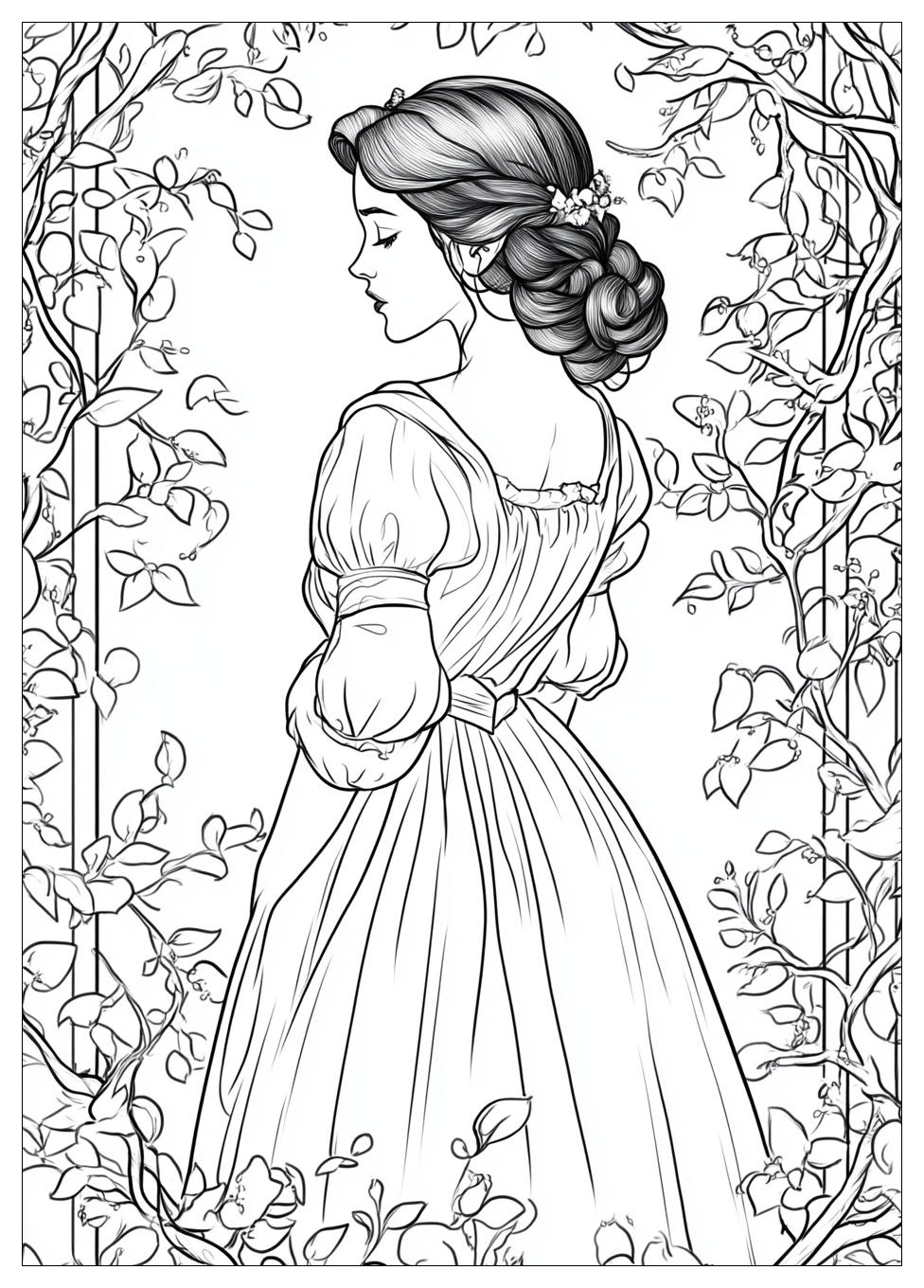 Snow White Coloring Pages-15