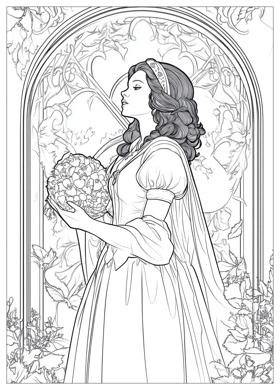 Snow White Coloring Pages-17