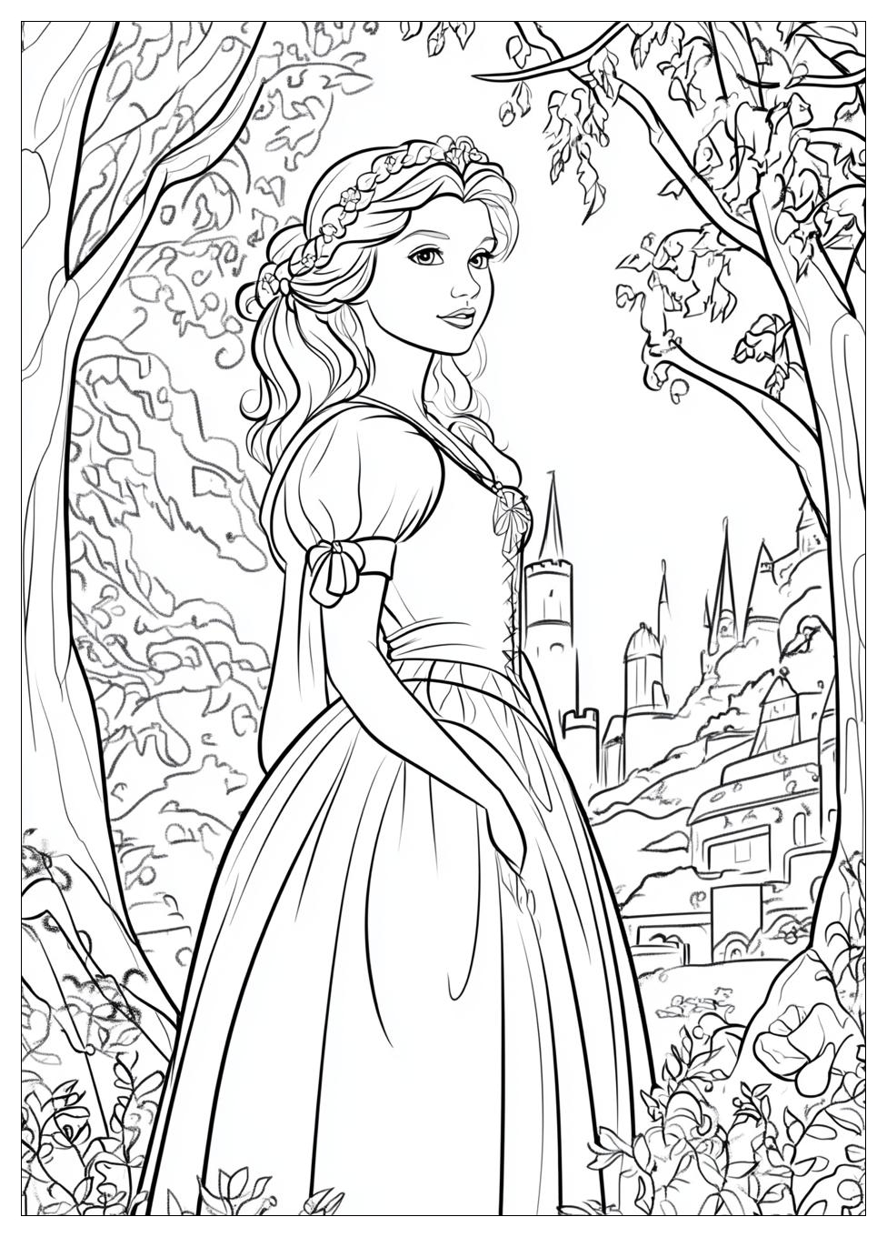 Snow White Coloring Pages-2