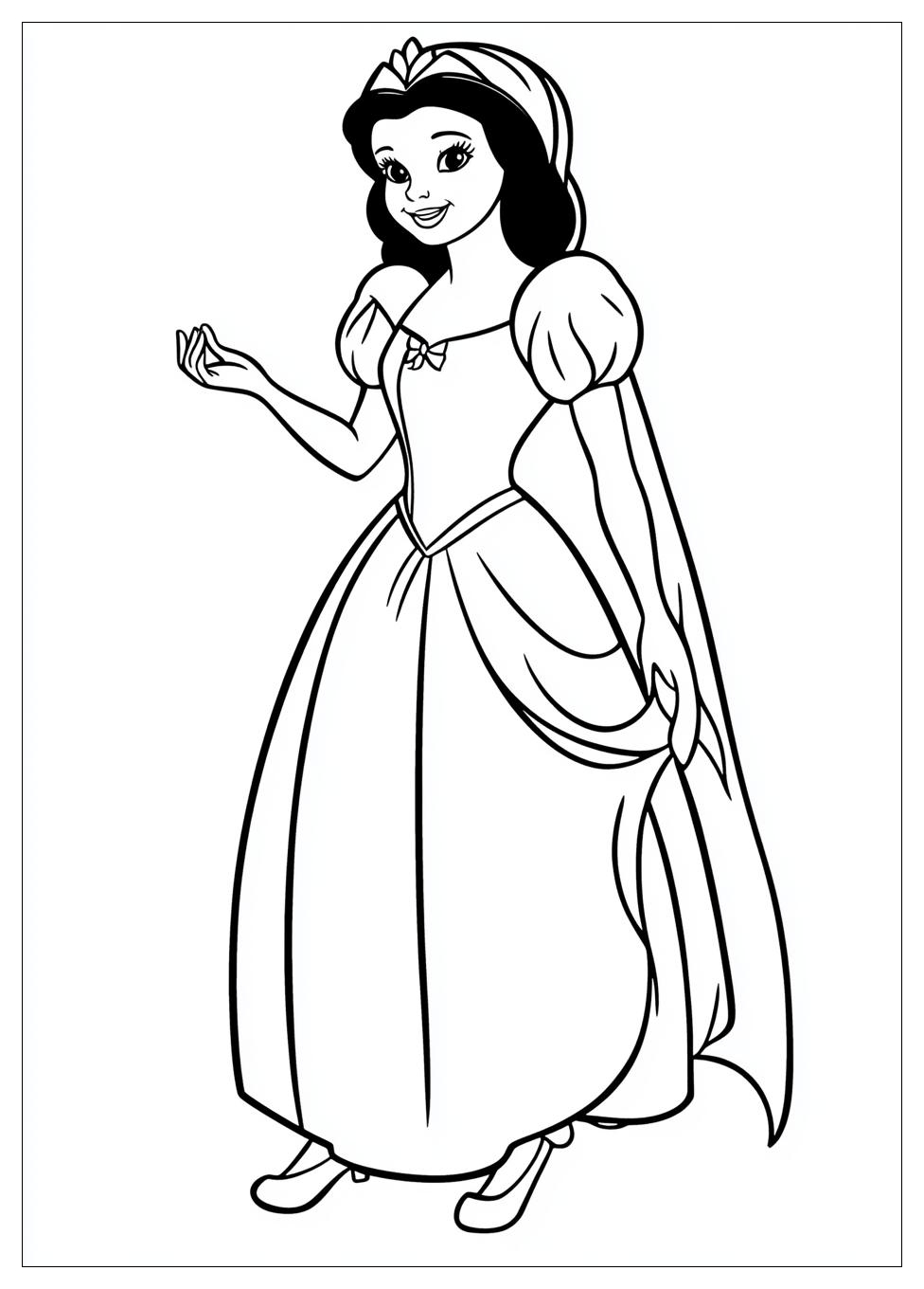 Snow White Coloring Pages-4