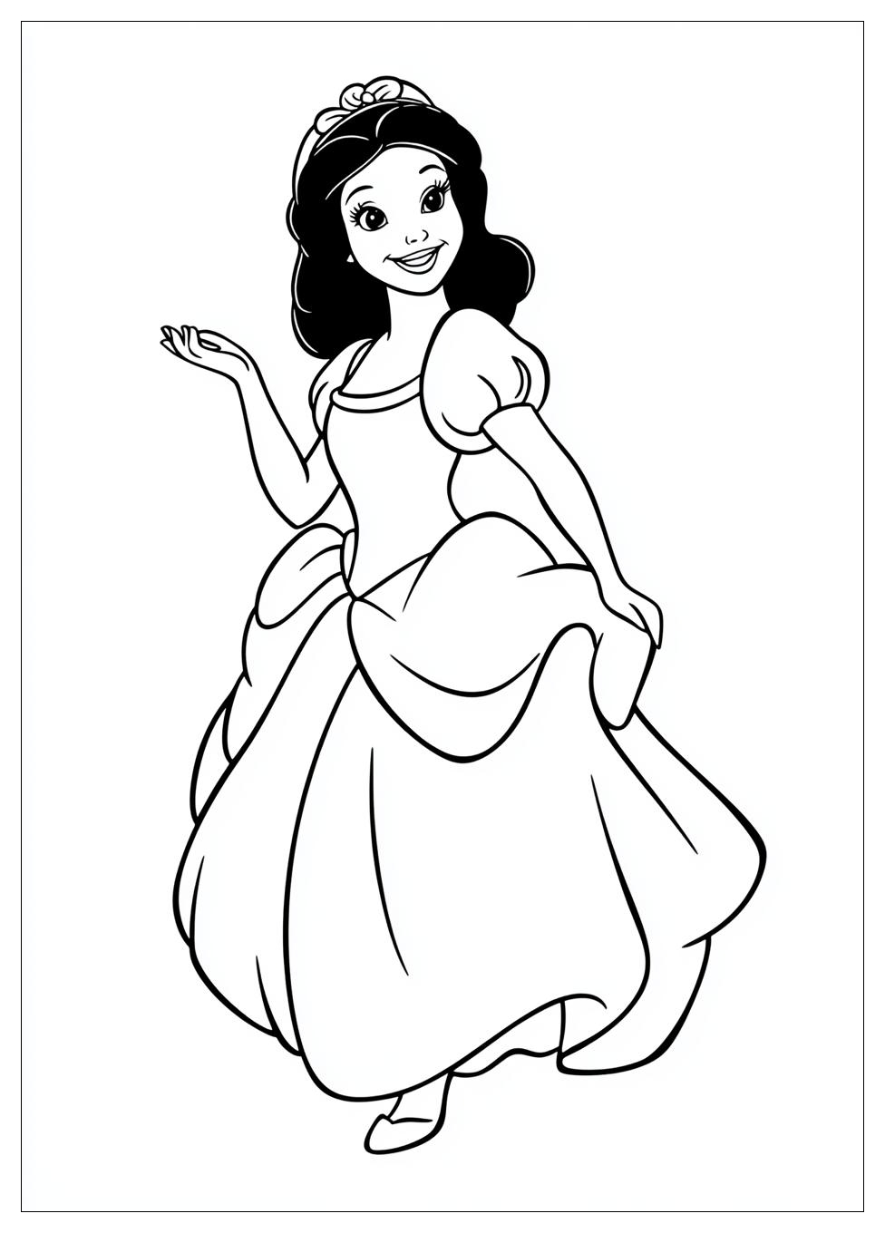 Snow White Coloring Pages-5