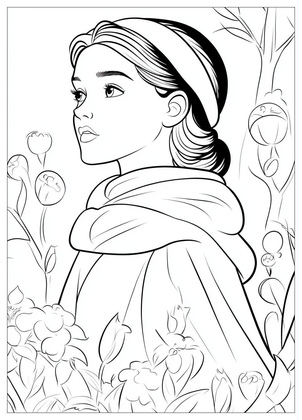 Snow White Coloring Pages-6