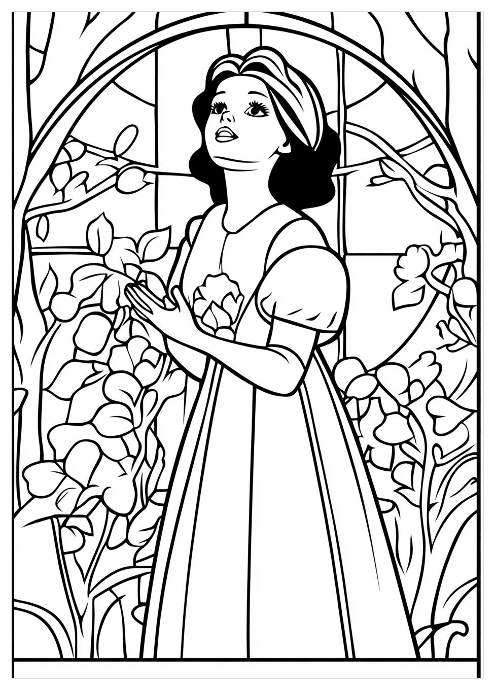Snow White Coloring Pages-7