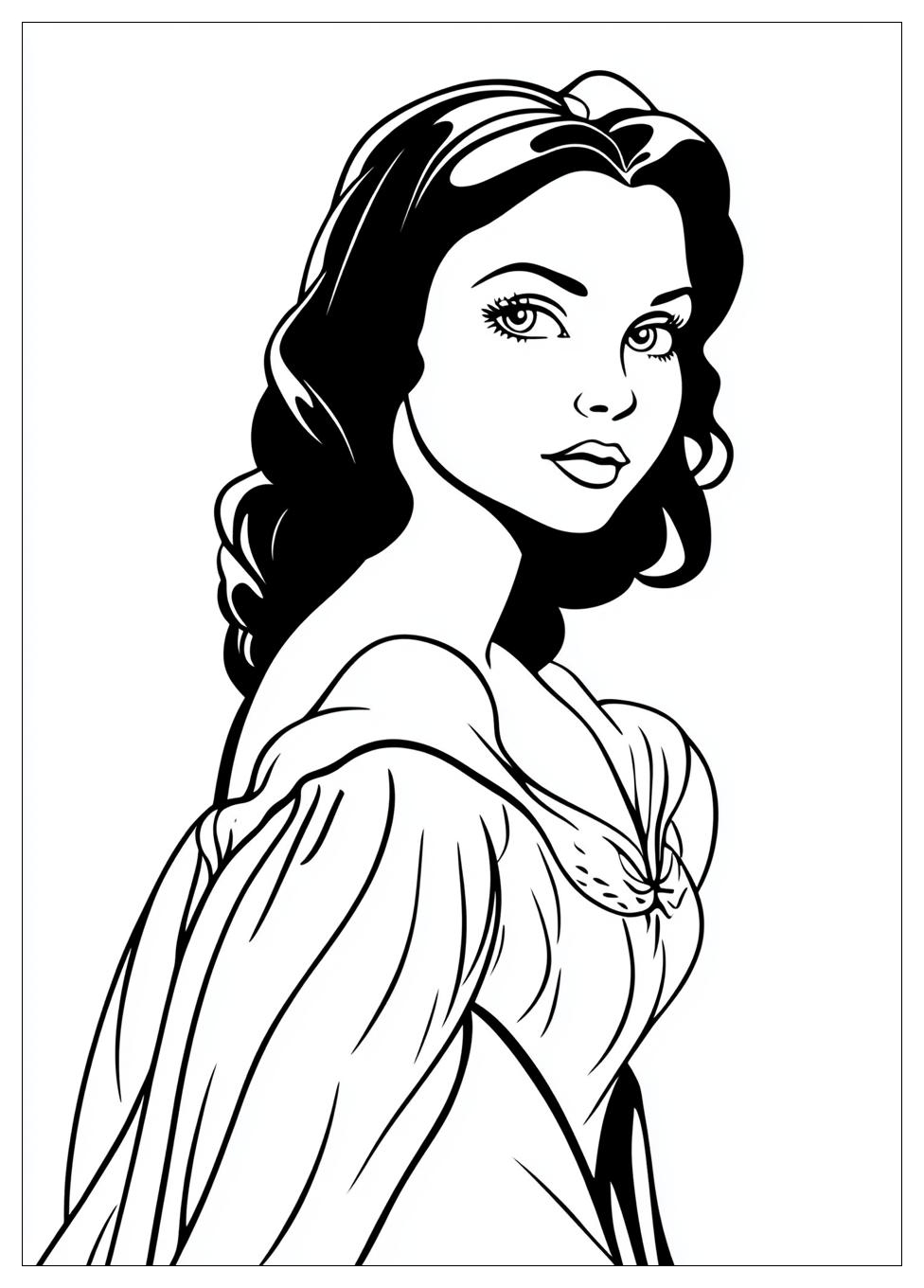 Snow White Coloring Pages-9