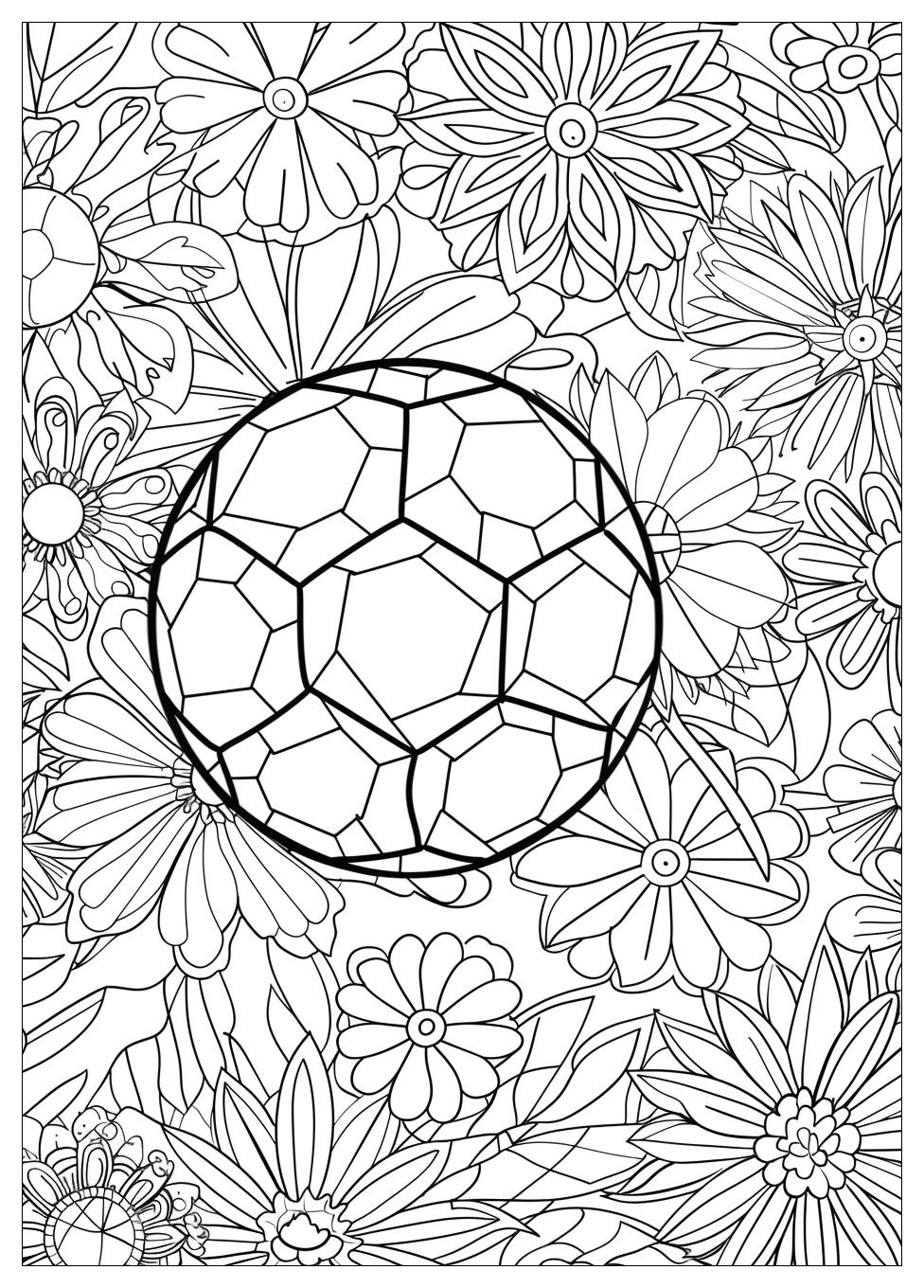 Soccer Ball Coloring Pages-16