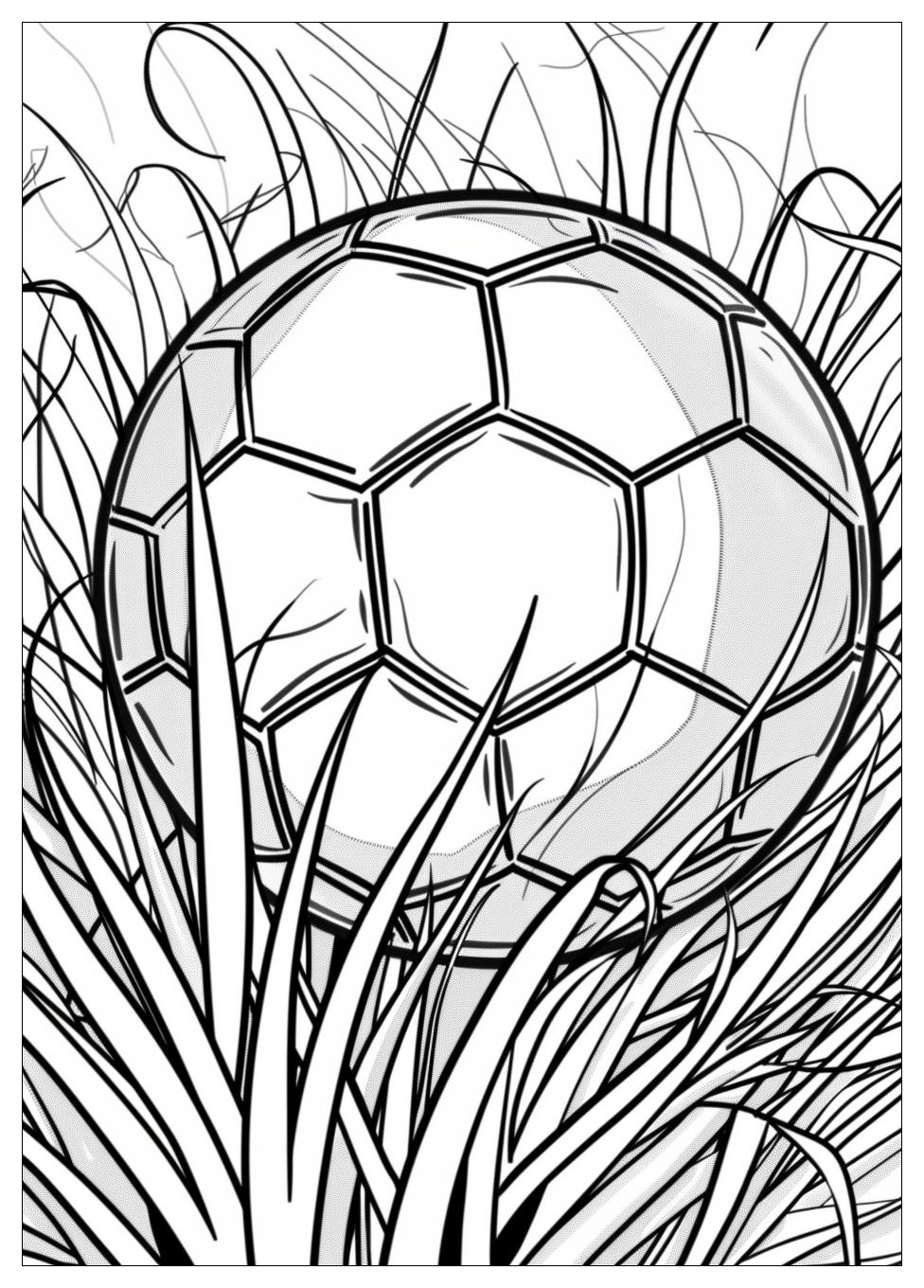 Soccer Ball Coloring Pages-5