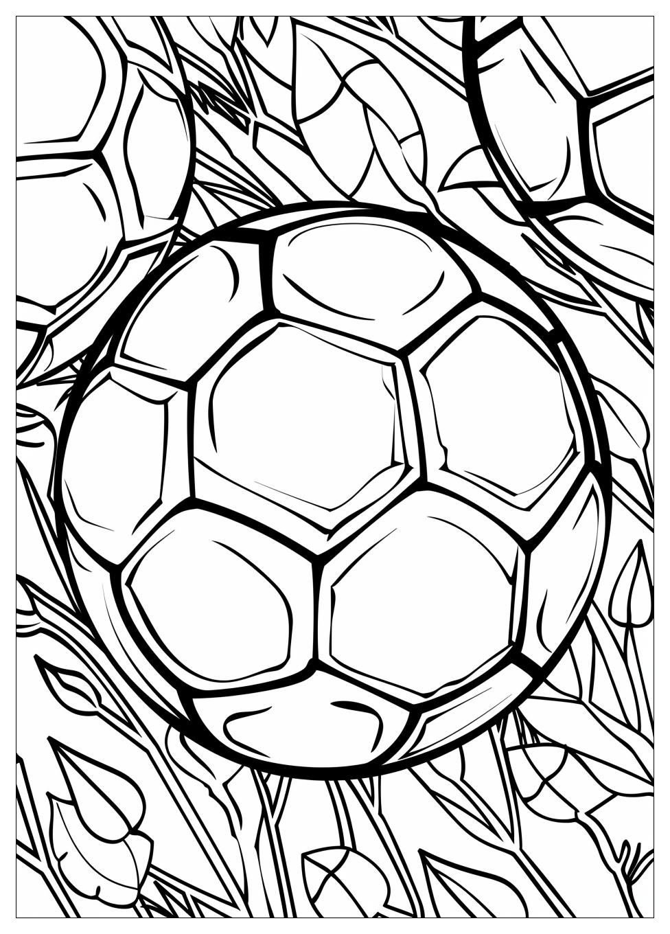 Soccer Ball Coloring Pages-7