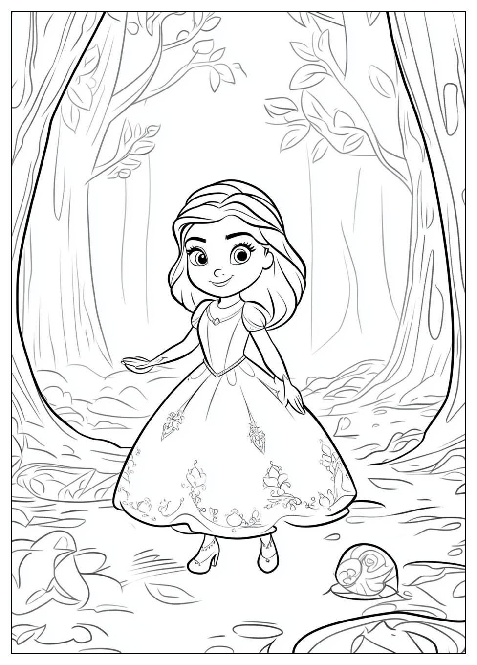Sofia The First Coloring Pages-9