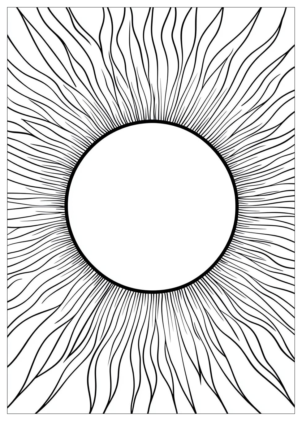 Solar Eclipse Coloring Pages-15