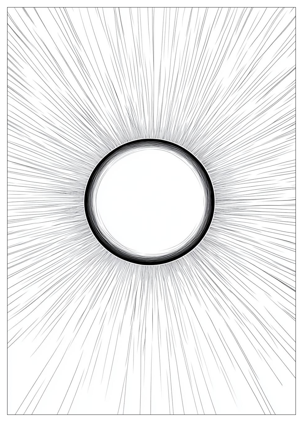 Solar Eclipse Coloring Pages-18