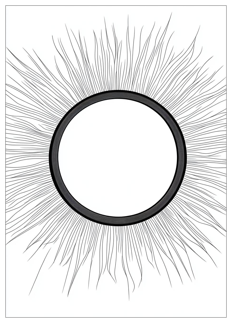 Solar Eclipse Coloring Pages-4