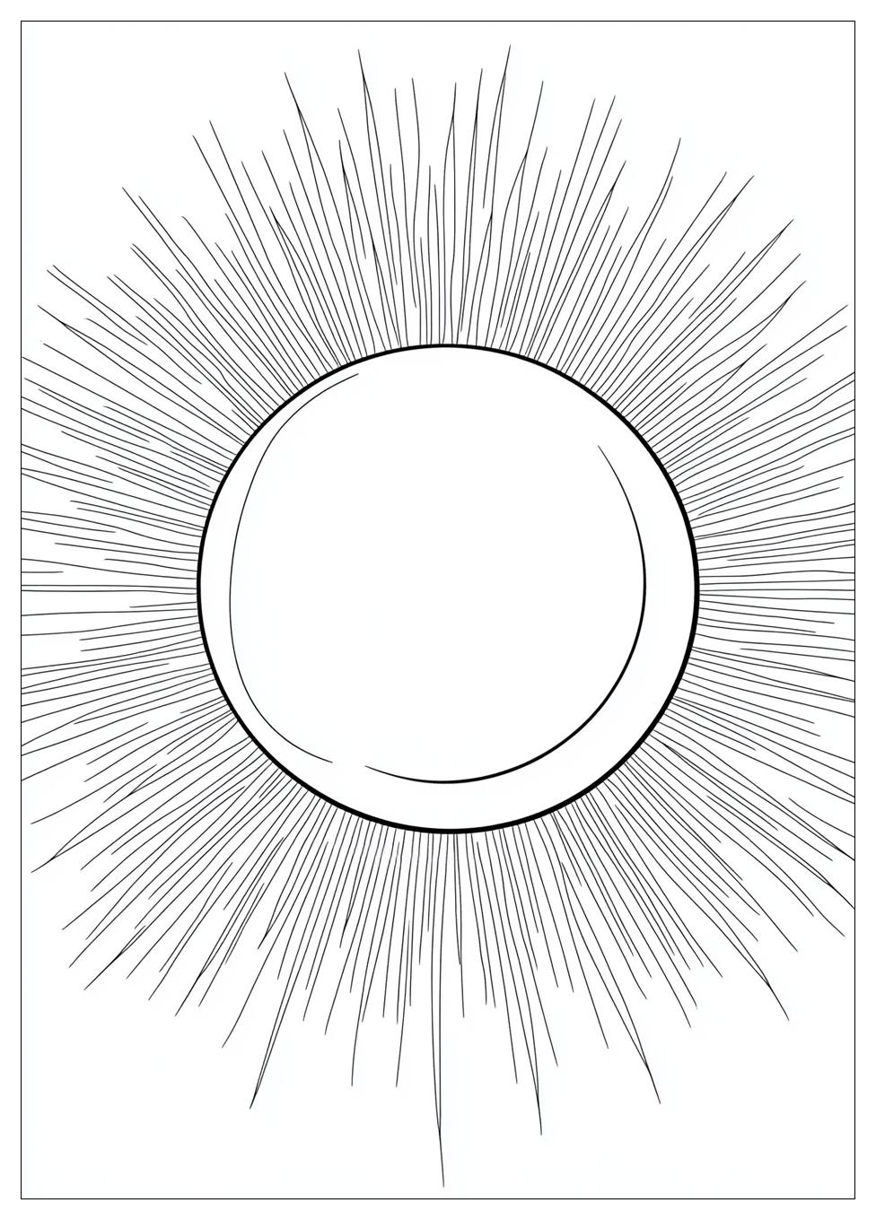 Solar Eclipse Coloring Pages-6