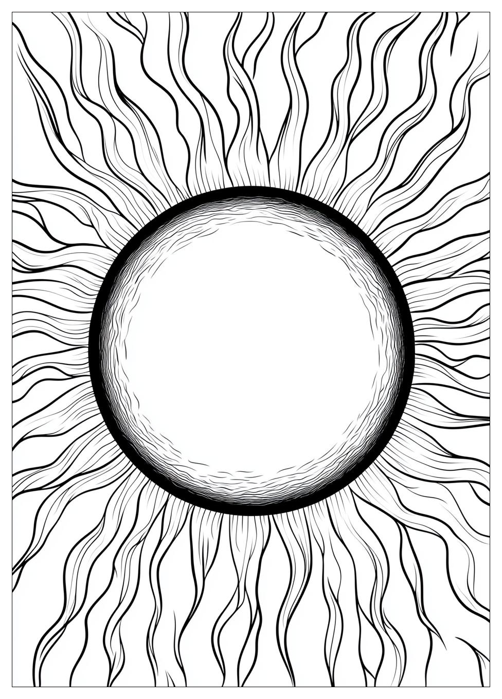 Solar Eclipse Coloring Pages-7
