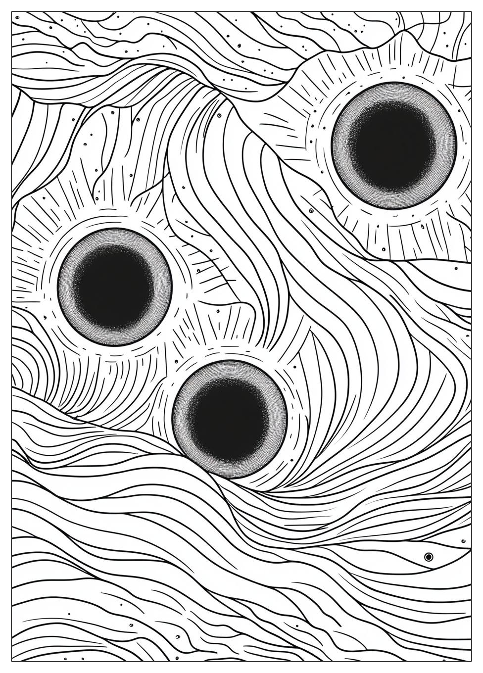 Solar Eclipse Coloring Pages-8
