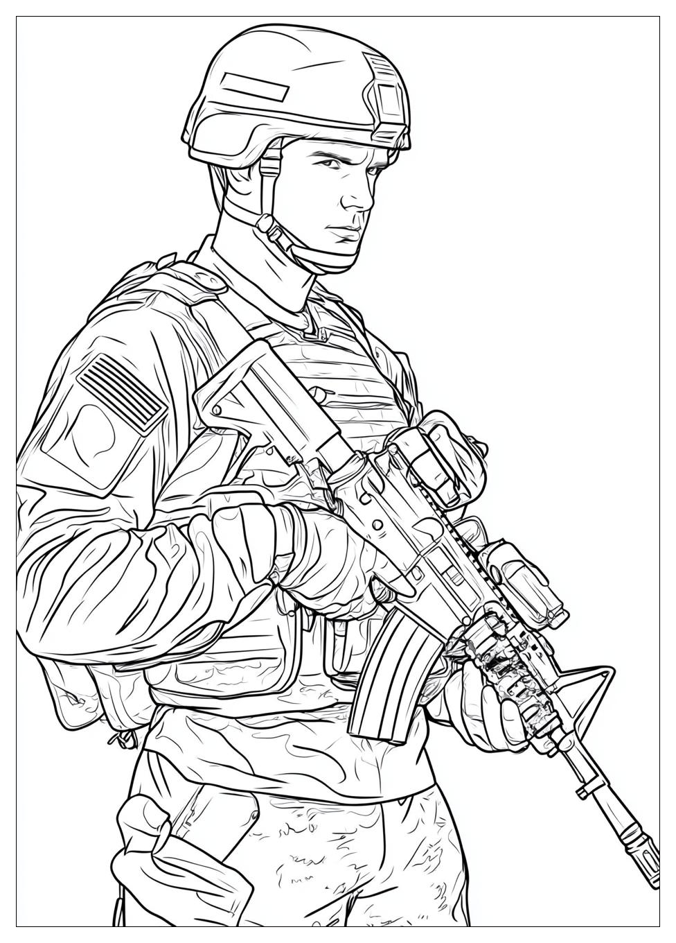 Soldier Coloring Pages-11