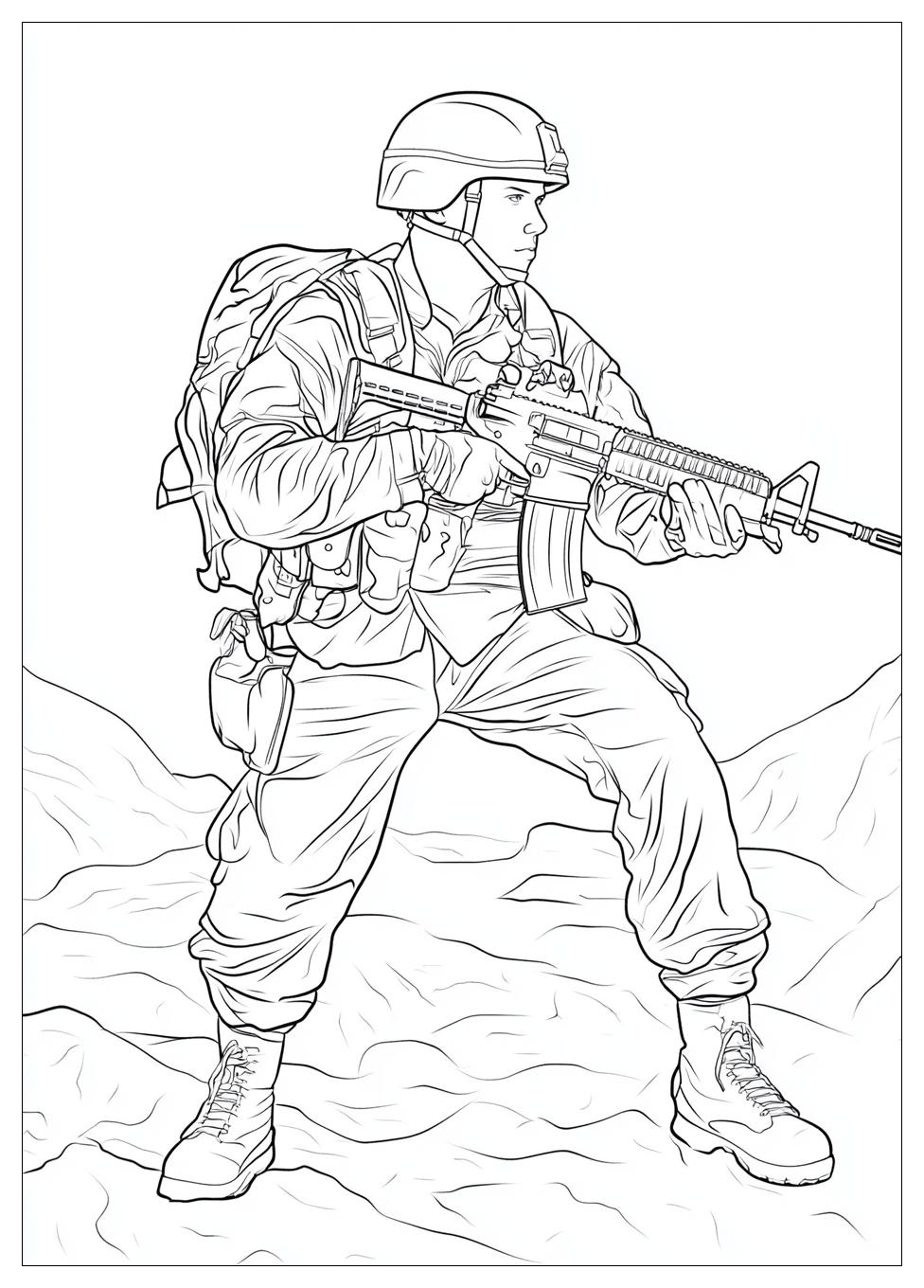 Soldier Coloring Pages-12
