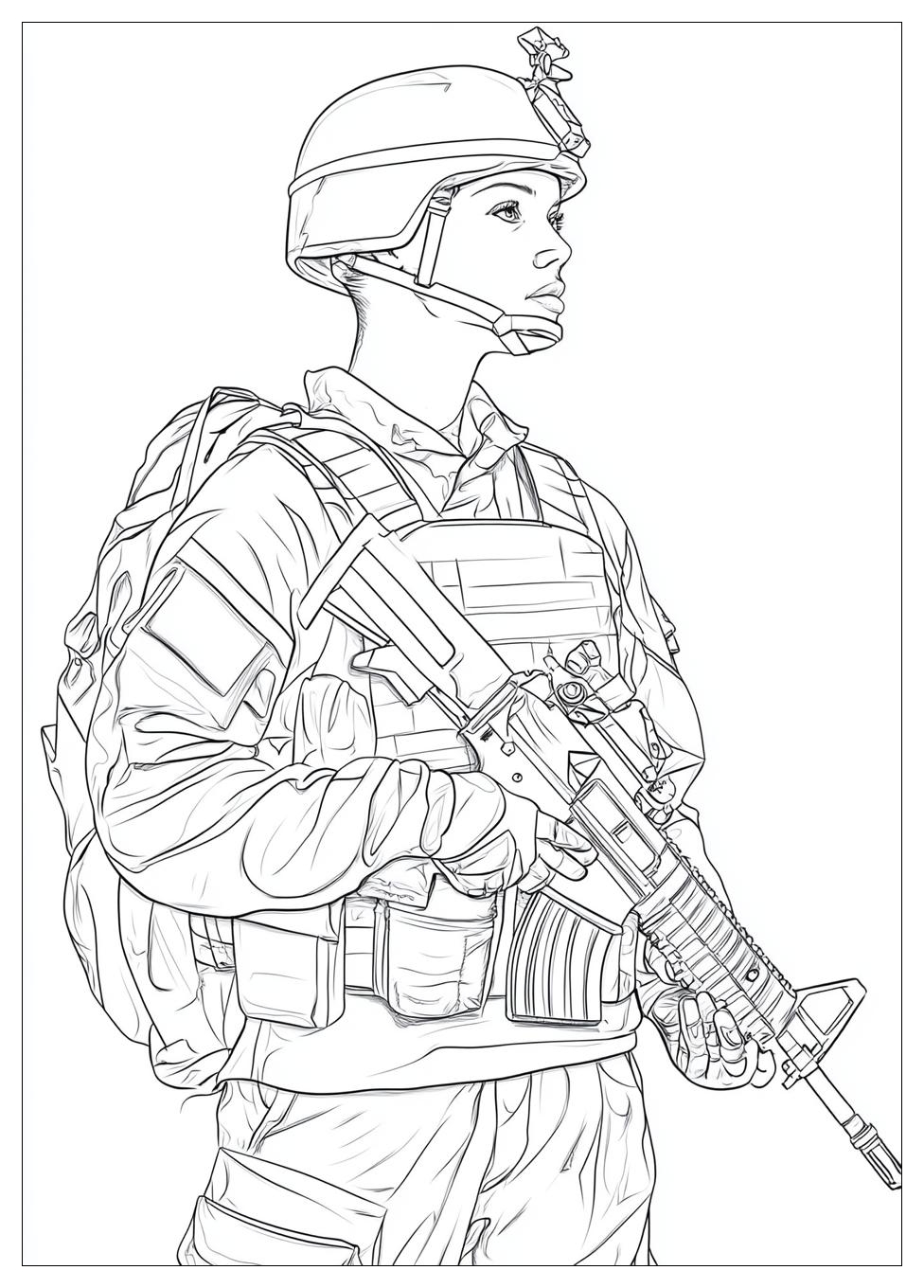 Soldier Coloring Pages-14