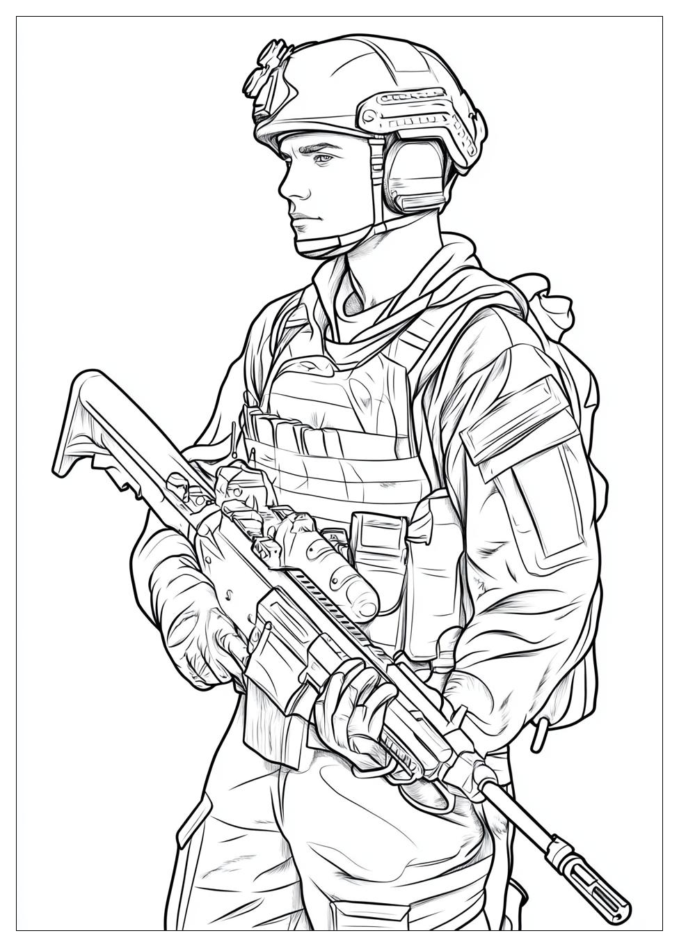Soldier Coloring Pages-17