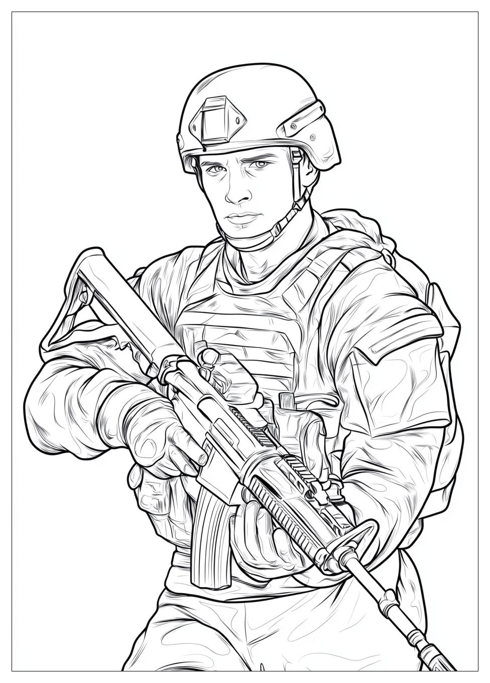 Soldier Coloring Pages-19