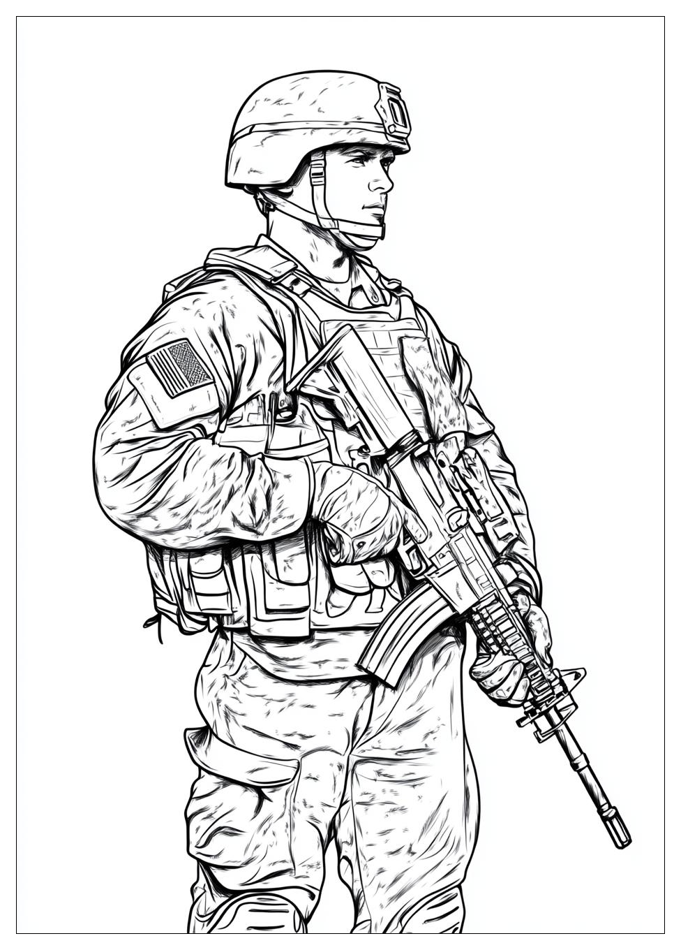 Soldier Coloring Pages-2