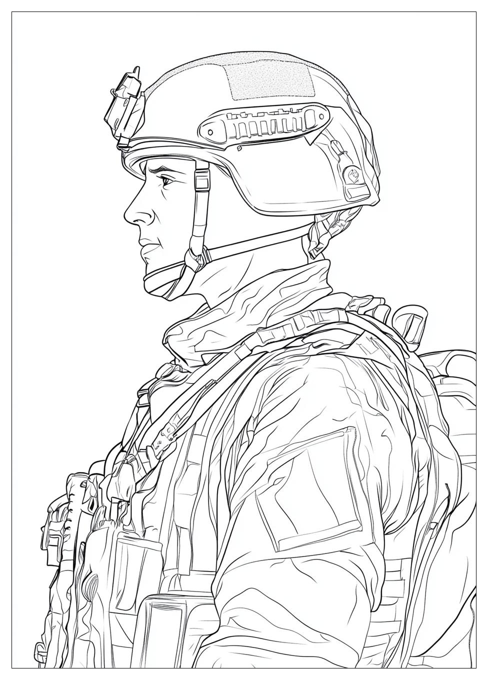 Soldier Coloring Pages-20