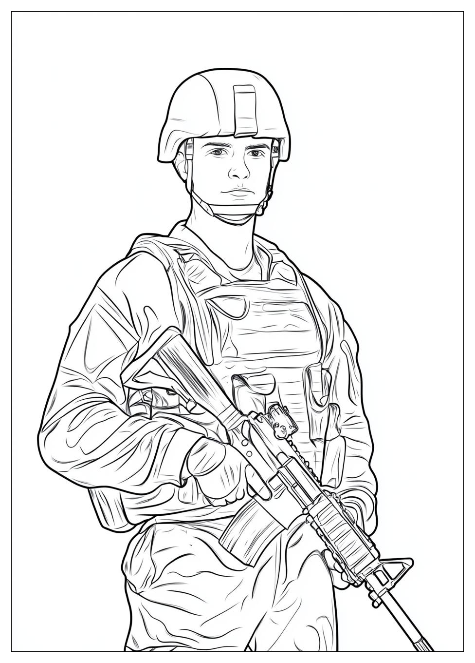 Soldier Coloring Pages-5
