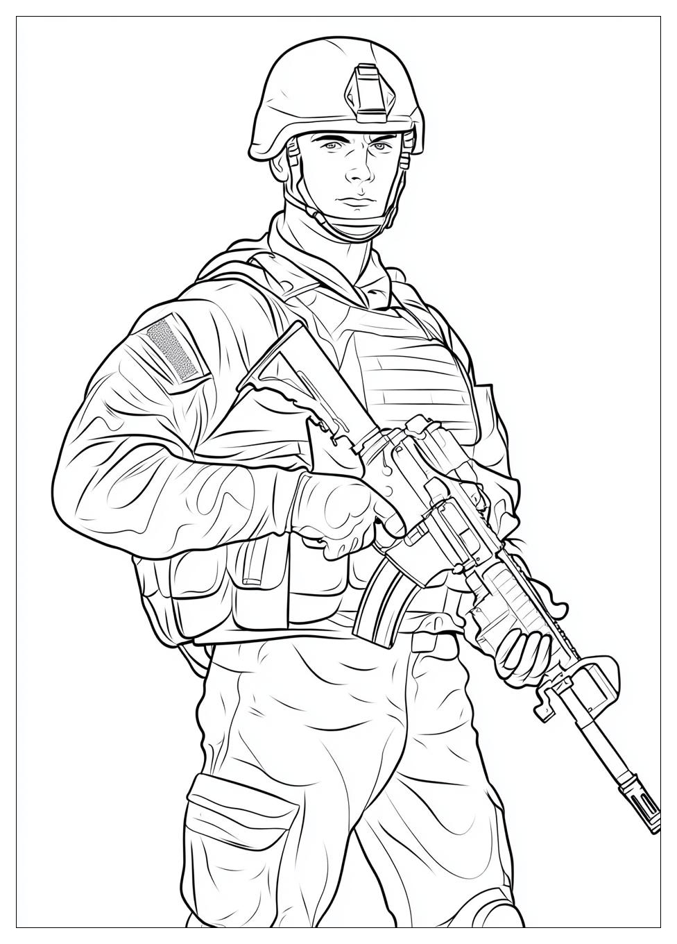Soldier Coloring Pages-6