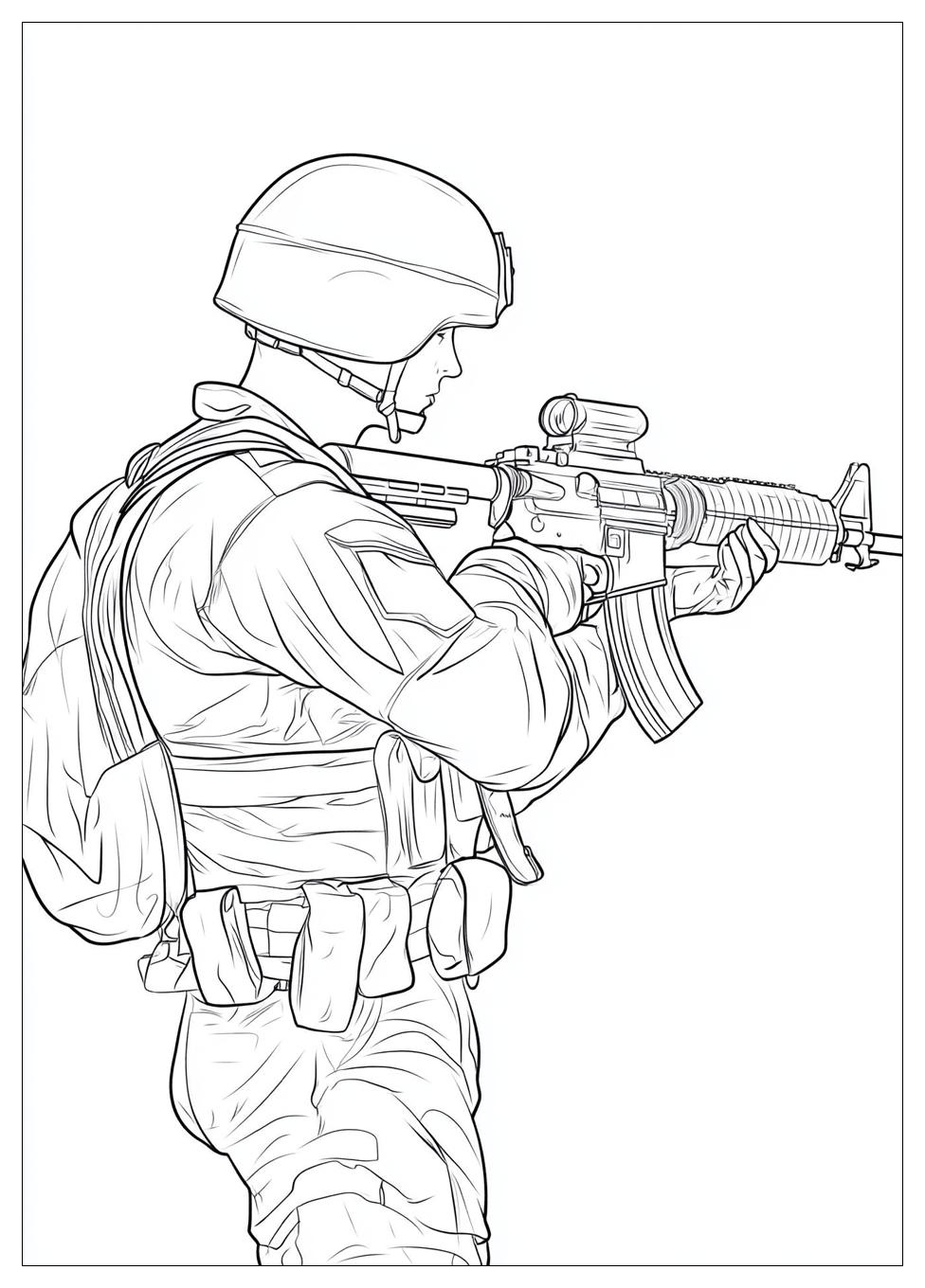 Soldier Coloring Pages-7