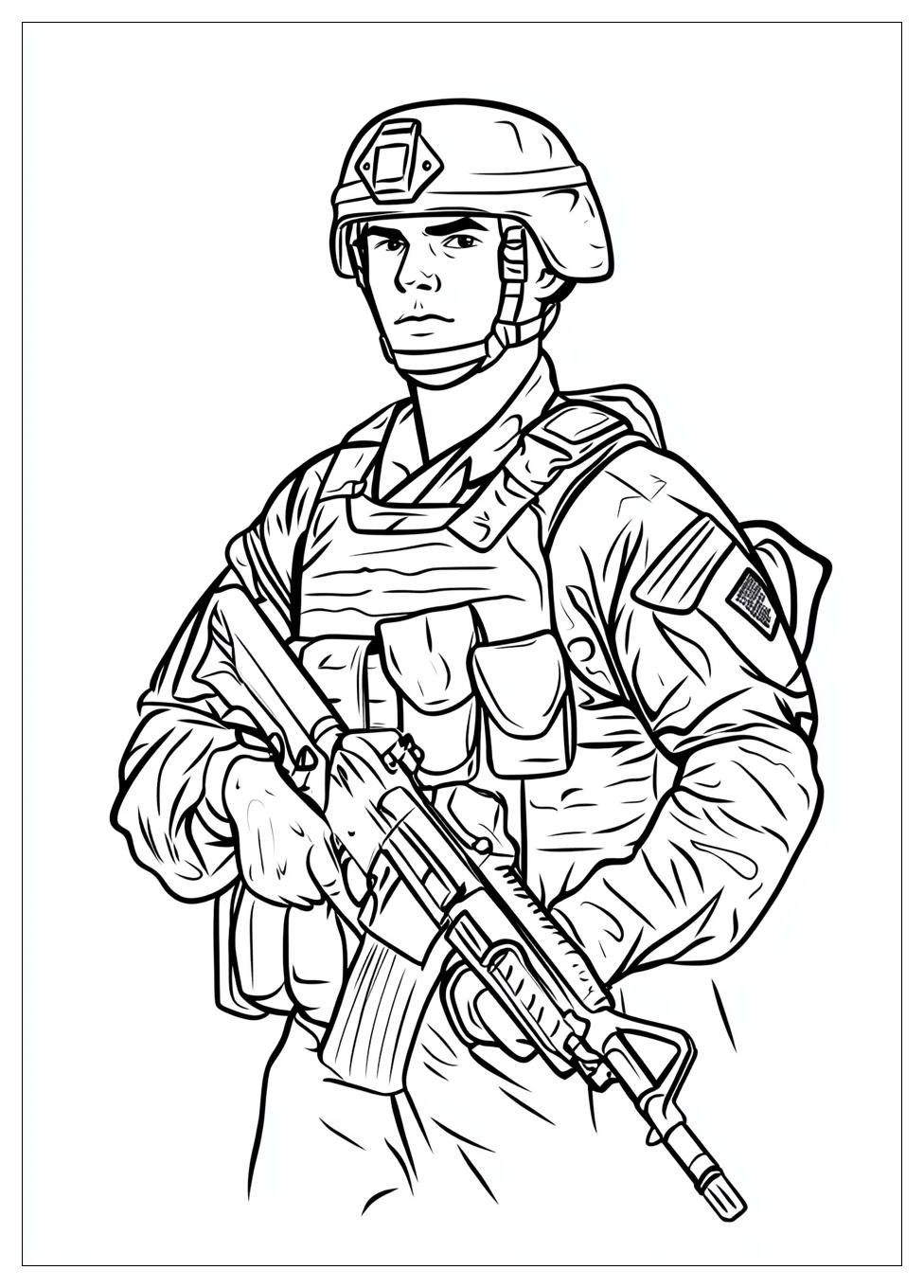 Soldier Coloring Pages-8