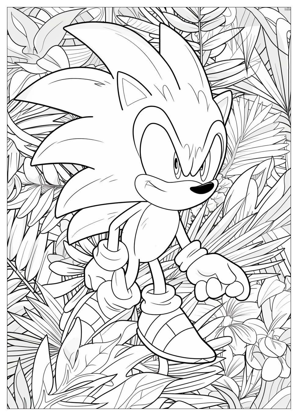 Sonic Coloring Pages-18