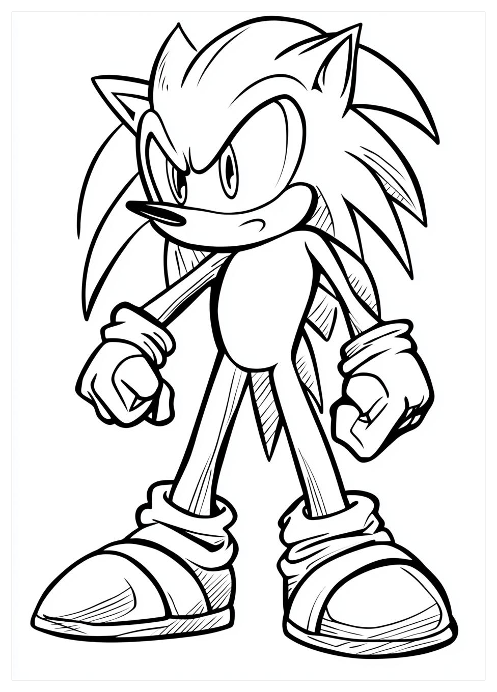 Free Printable Sonic Exe Coloring Pages 1 Sonic Exe Coloring Pages-1