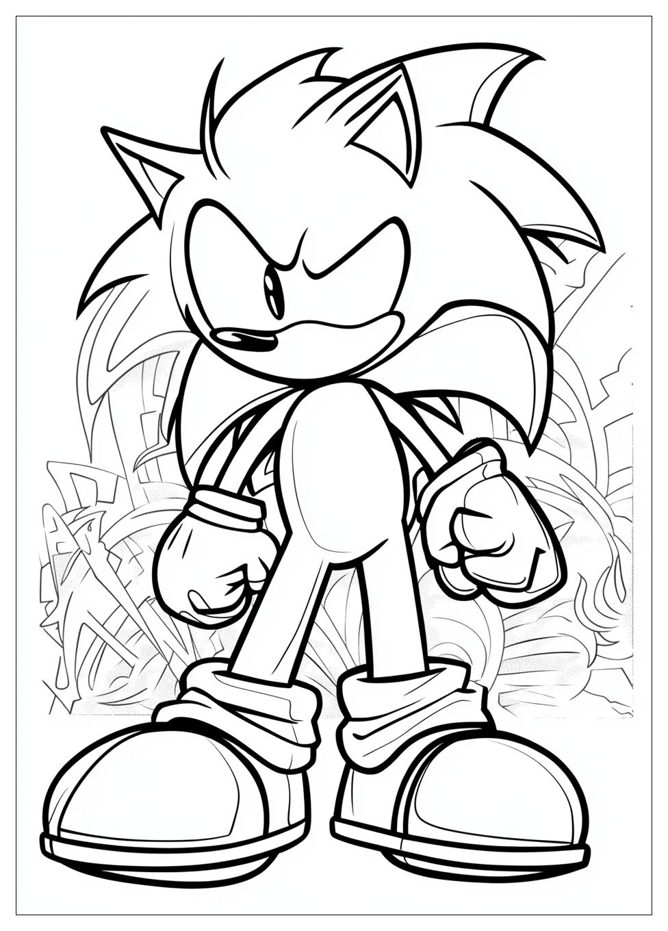 Free Printable Sonic Exe Coloring Pages 10 Sonic Exe Coloring Pages-10