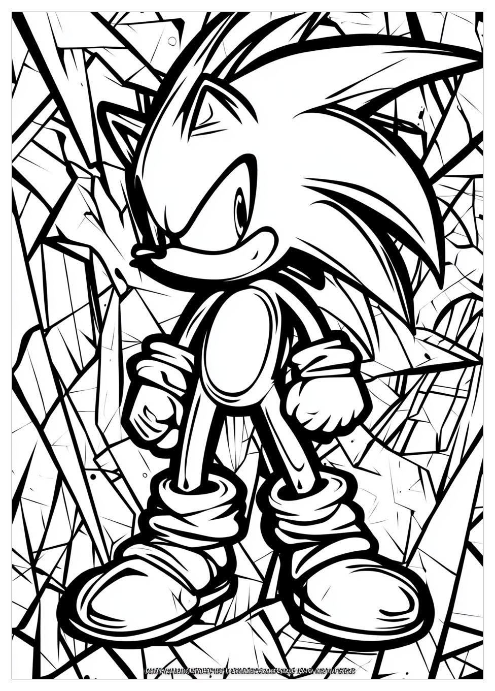 Free Printable Sonic Exe Coloring Pages 6 Sonic Exe Coloring Pages-6