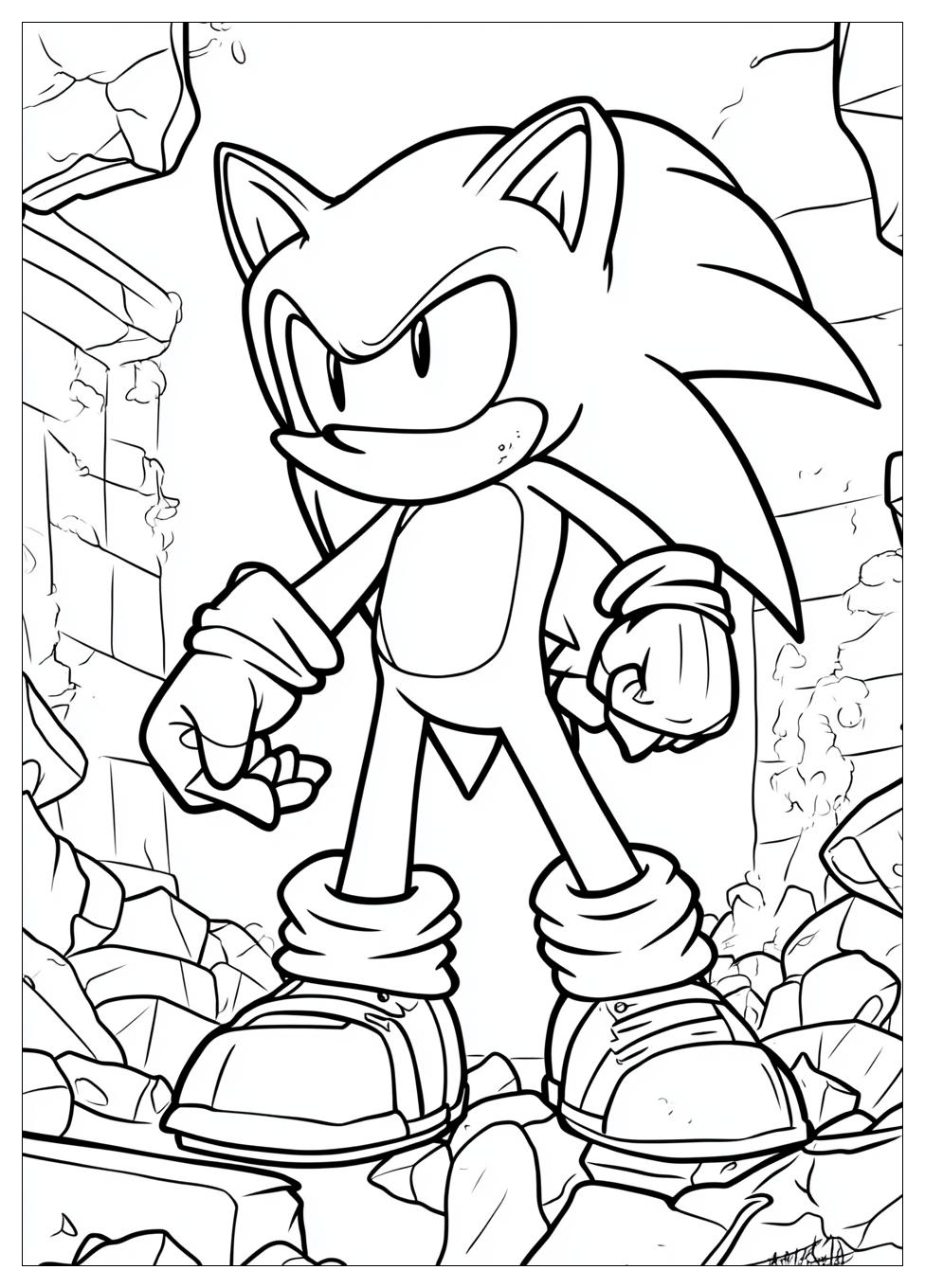 Free Printable Sonic Exe Coloring Pages 8 Sonic Exe Coloring Pages-8