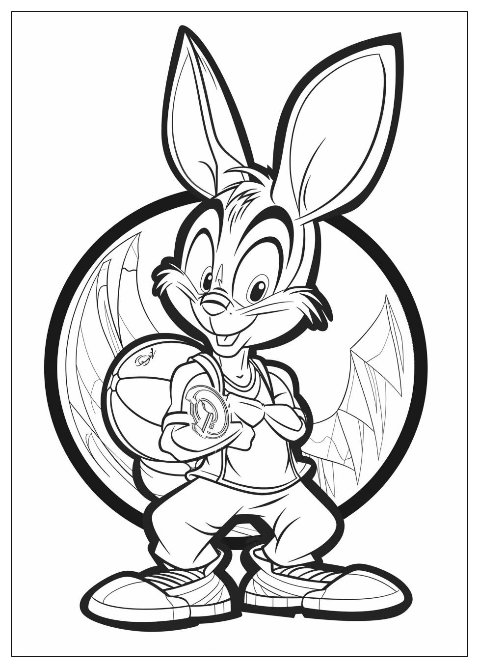Space Jam Coloring Pages-11