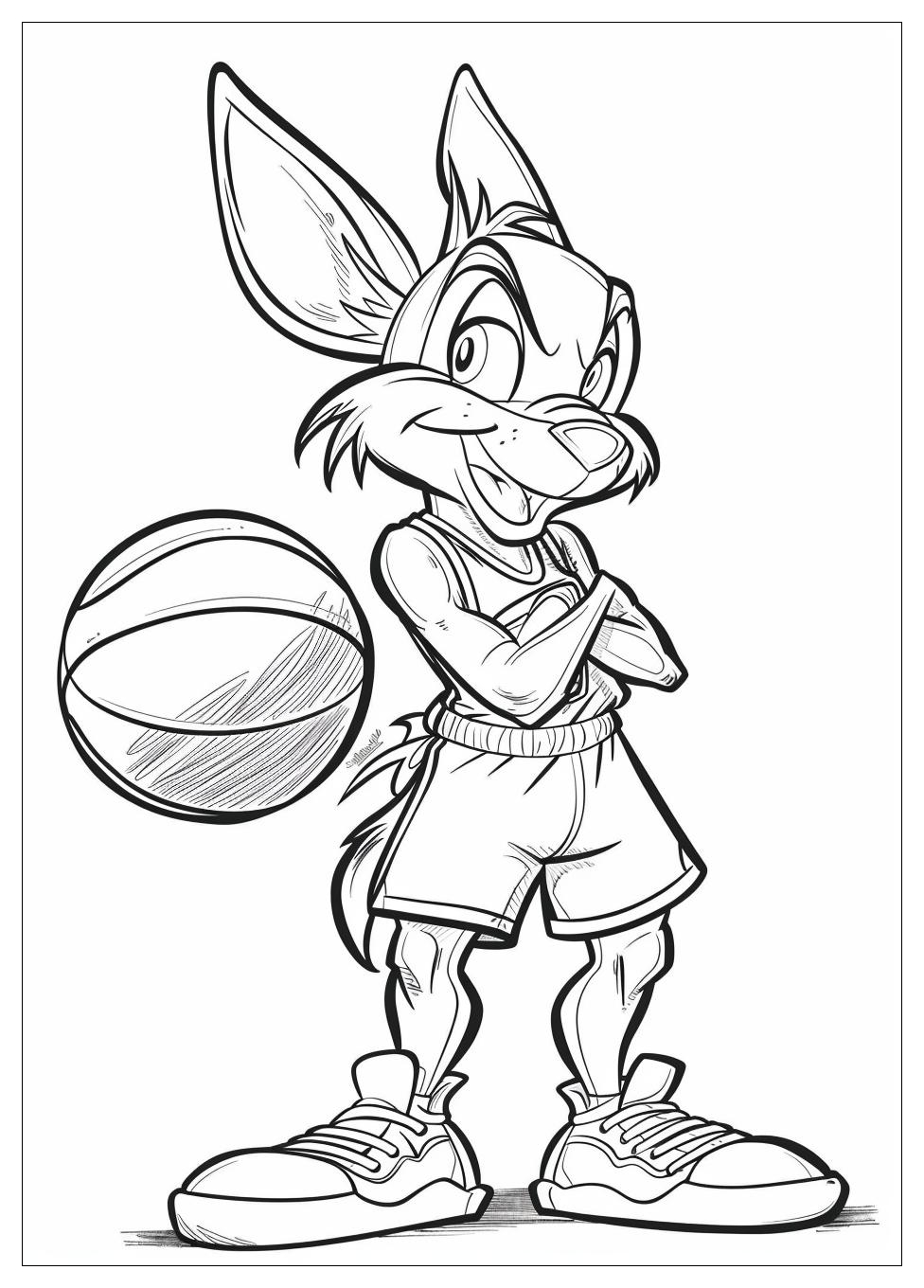 Space Jam Coloring Pages-13