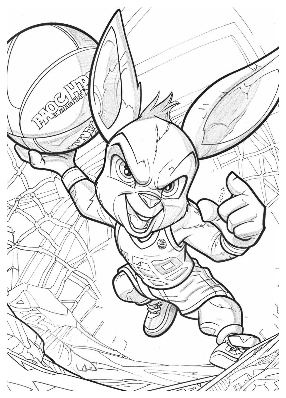 Space Jam Coloring Pages-14