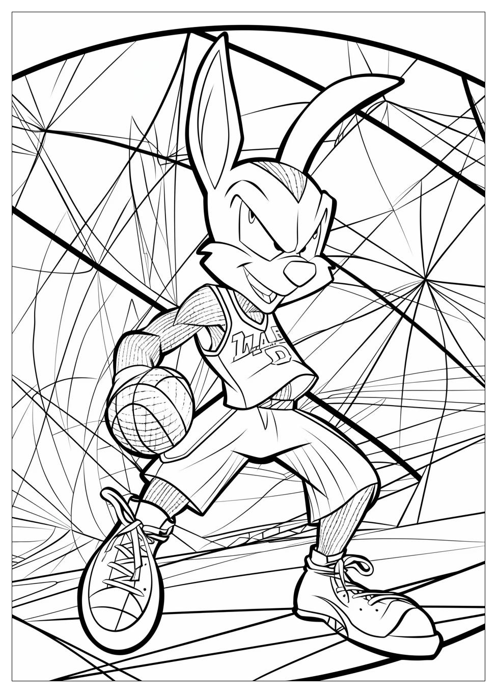 Space Jam Coloring Pages-19