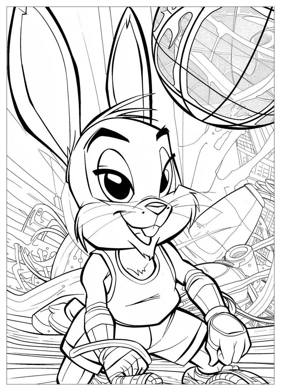Space Jam Coloring Pages-2