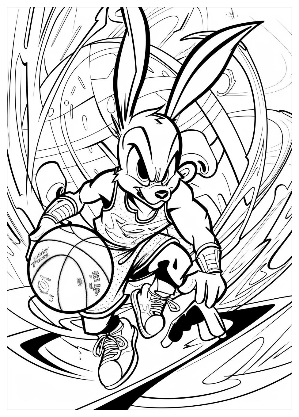 Space Jam Coloring Pages-20