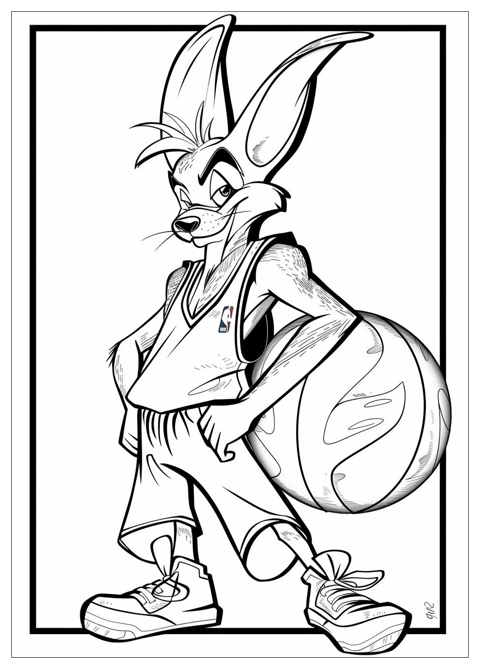 Space Jam Coloring Pages-4