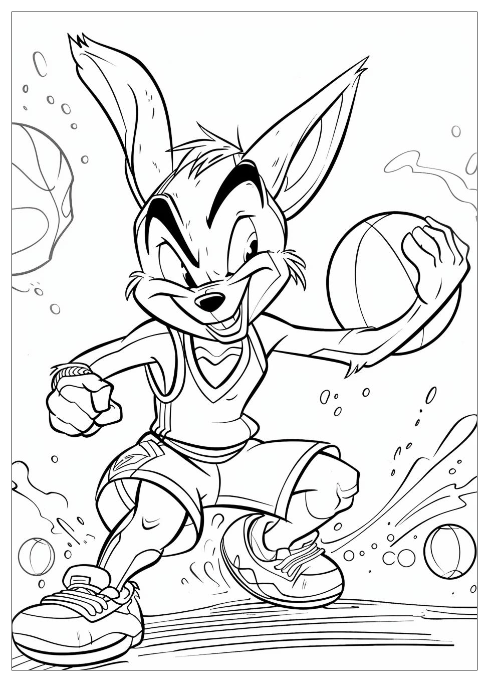 Space Jam Coloring Pages-8