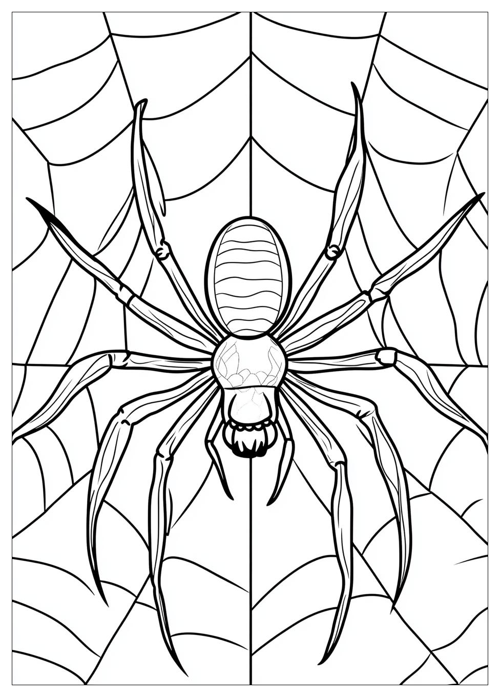 Free Printable Spider Coloring Pages 1 Spider Coloring Pages-1